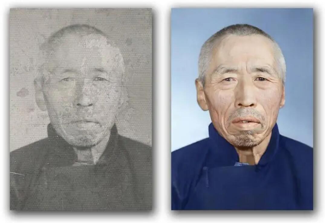 平湖破损照片修复-56
